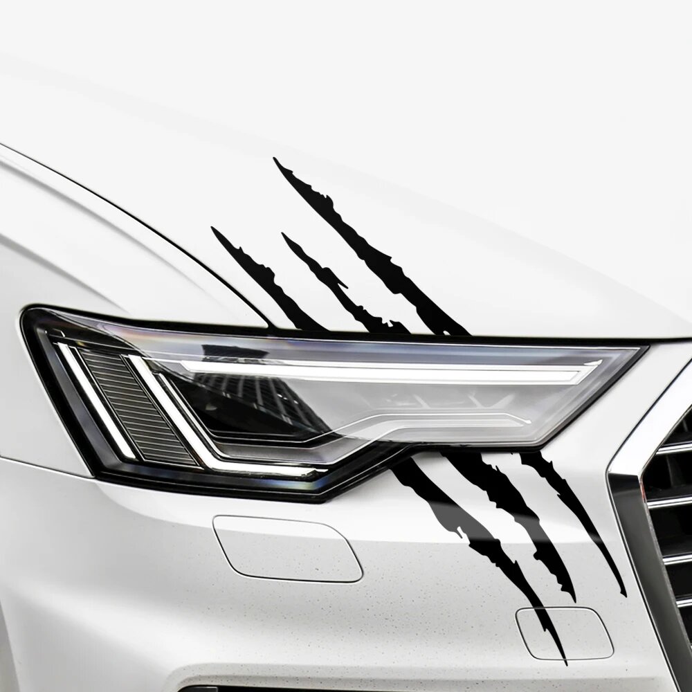 Фотообои с изображением монстра и когтей для оформления Haval Jolion F7 H6 H2 F7x, Черный
