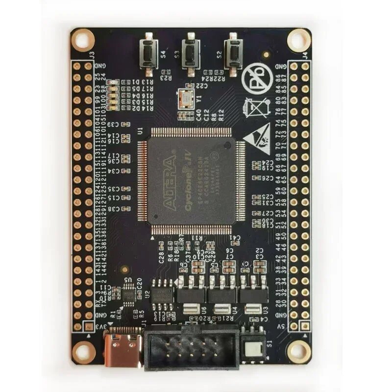 Разработка FPGA Altera Intel Cyclone IV EP4CE6E22C8N