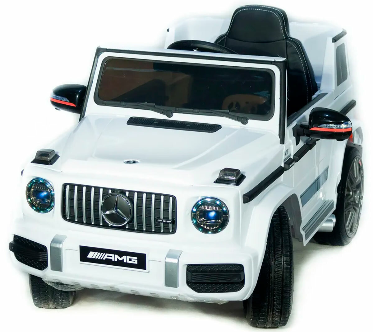 Детский электромобиль ToyLand Mercedes-Benz G63 AMG BBH-0002 лицензия белый