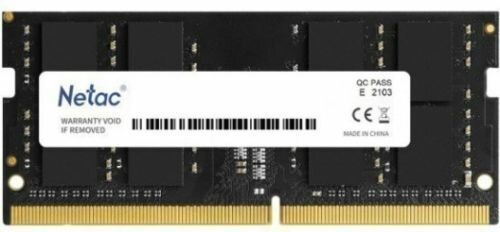 Модуль памяти SO-DIMM DDR5 Netac Basic 8GB 4800MHz CL40 1.1V / NTBSD5N48SP-08