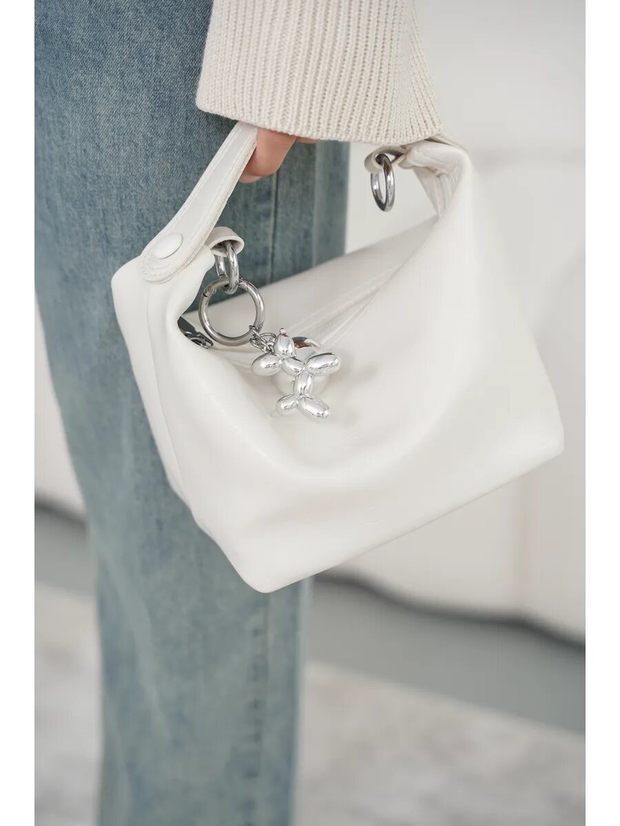 Сумка кросс-боди BERGEN DESIGN, белый — фото 1