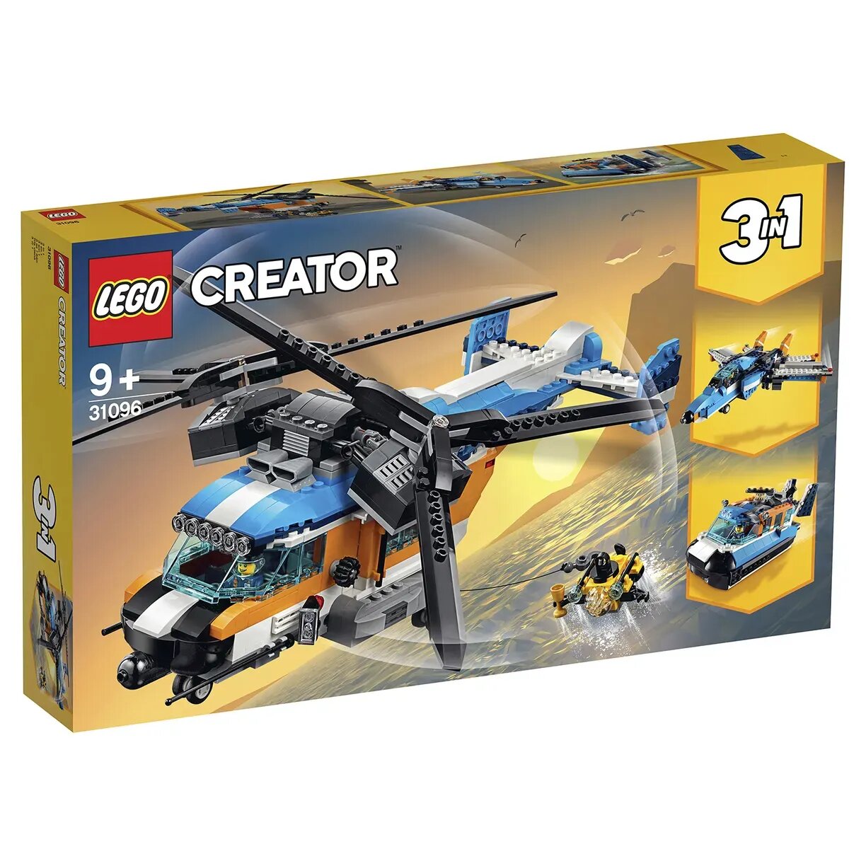 Конструктор LEGO Creator 31096 Двухроторный вертолёт