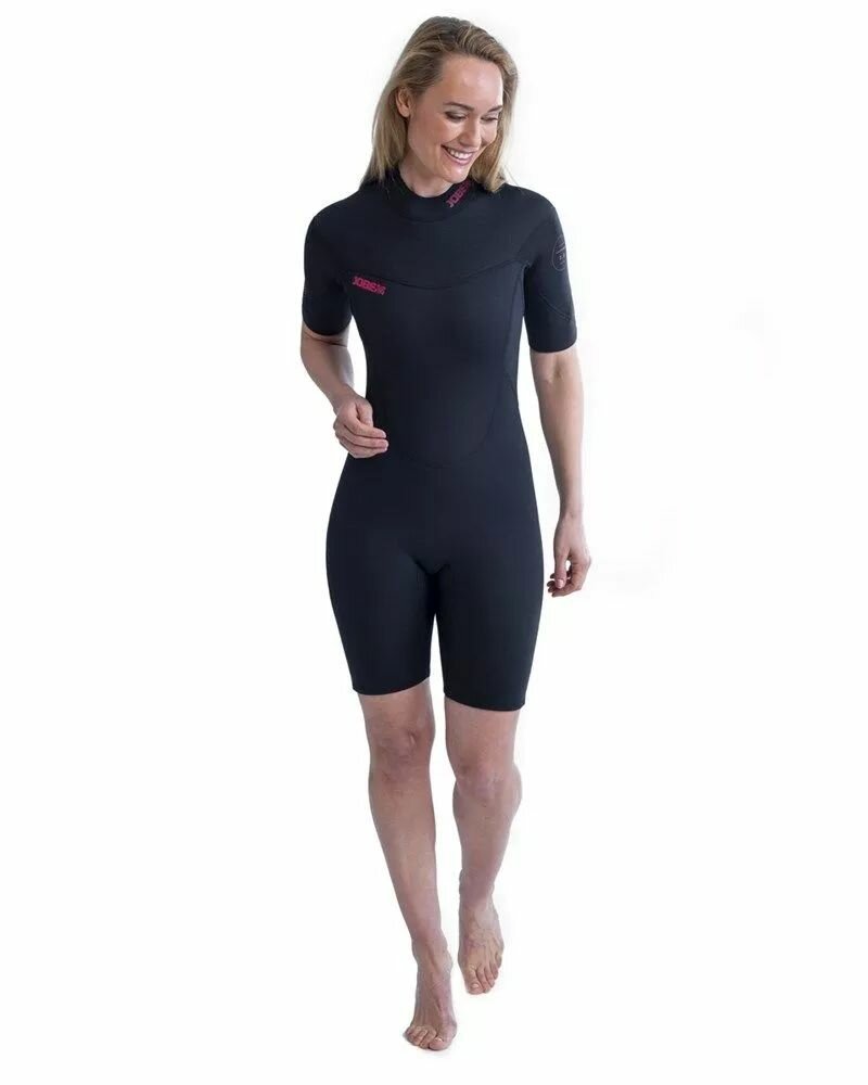Гидрокостюм неопреновый женский JOBE Savannah Shorty 2 mm Black р-р M, одежда для сап-сёрфинга, сап борд