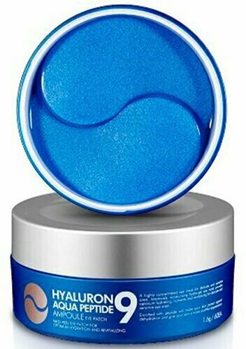 Пептидные патчи для глубокого увлажнения Medi-Peel Hyaluron Aqua Peptide 9 Ampoule Eye Patch 60 шт