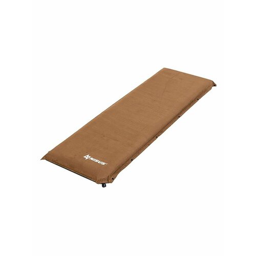 Коврик самонадувающийся NISUS 190x65x10 флок цвет коричневый (N-010-B)