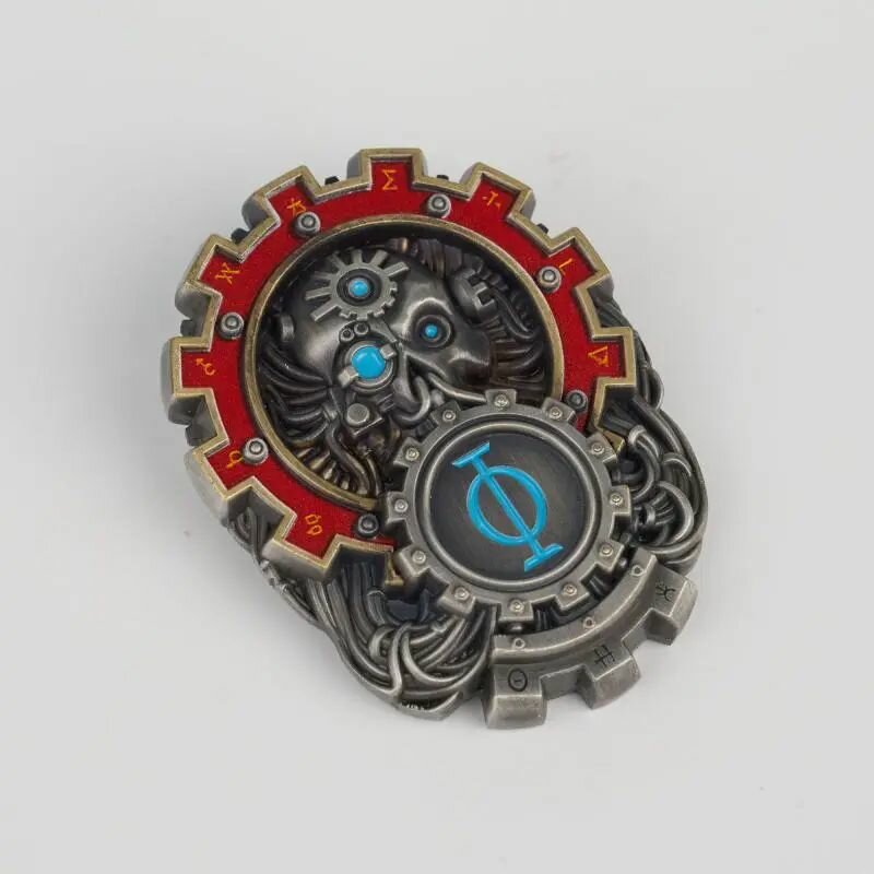 Значок Warhammer 40k Печать Вседержителя / Warhammer 40k Seal of the Omnissiah badge