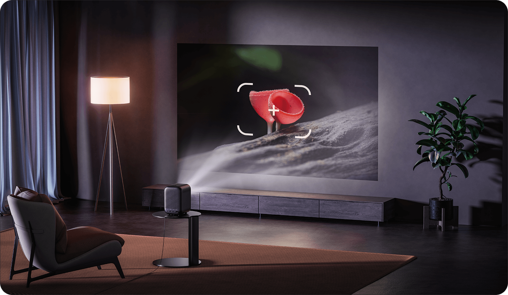 Проектор Xiaomi Smart Projector L1 (XMTYY03FMG) BHR9417EU , Gray — фото 1