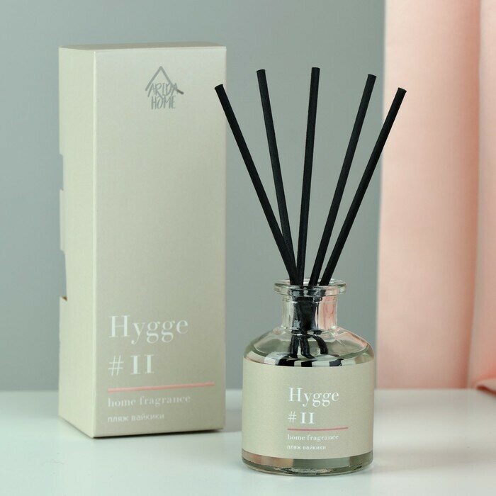 Аромадиффузор для дома Hygge Flower #11 Пляж Вайкики 50 мл, АР 100-406