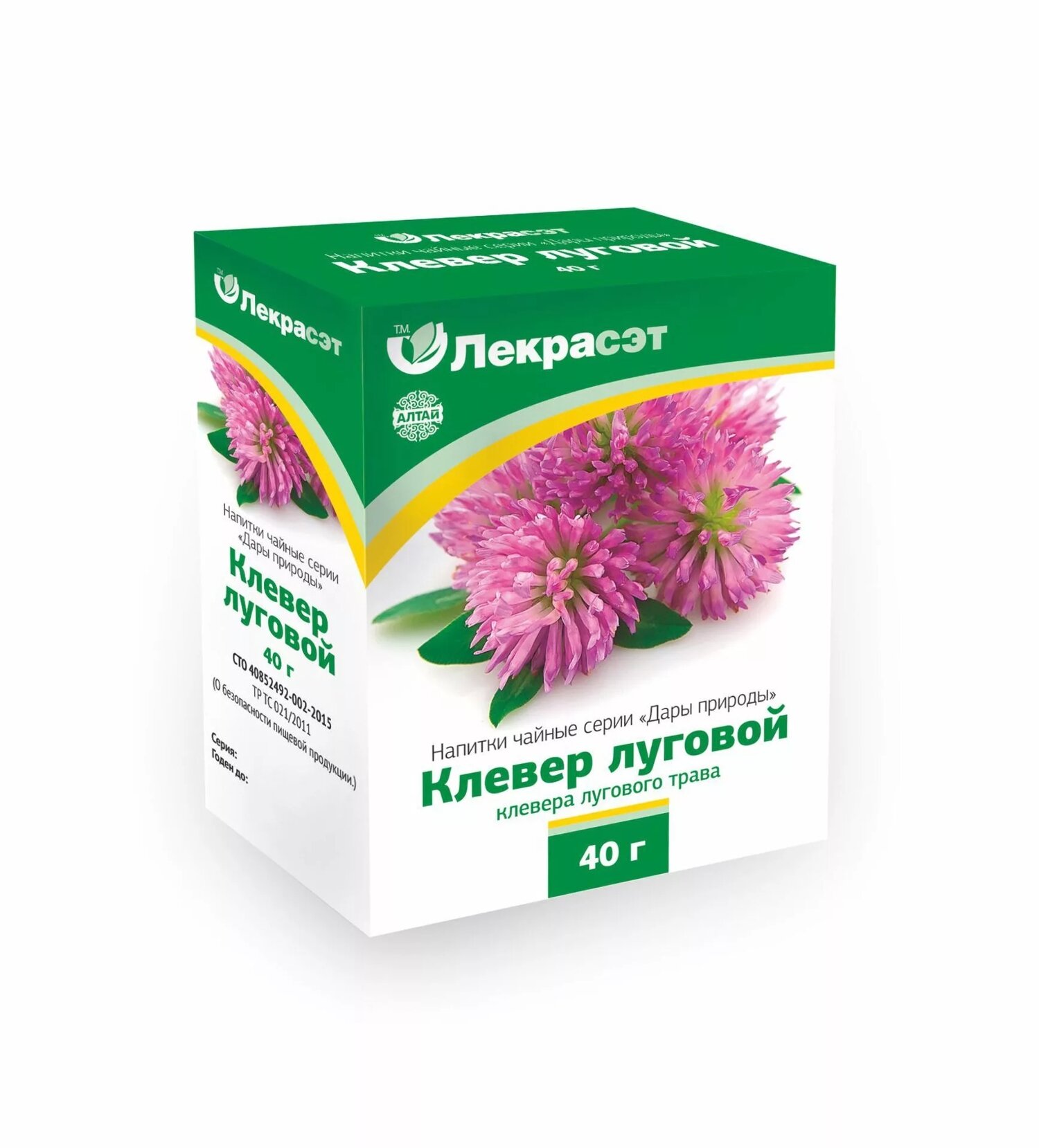 Картинки Клевер луговой трава, 40 грамм (Лекра-СЭТ) (производство Алтай)
