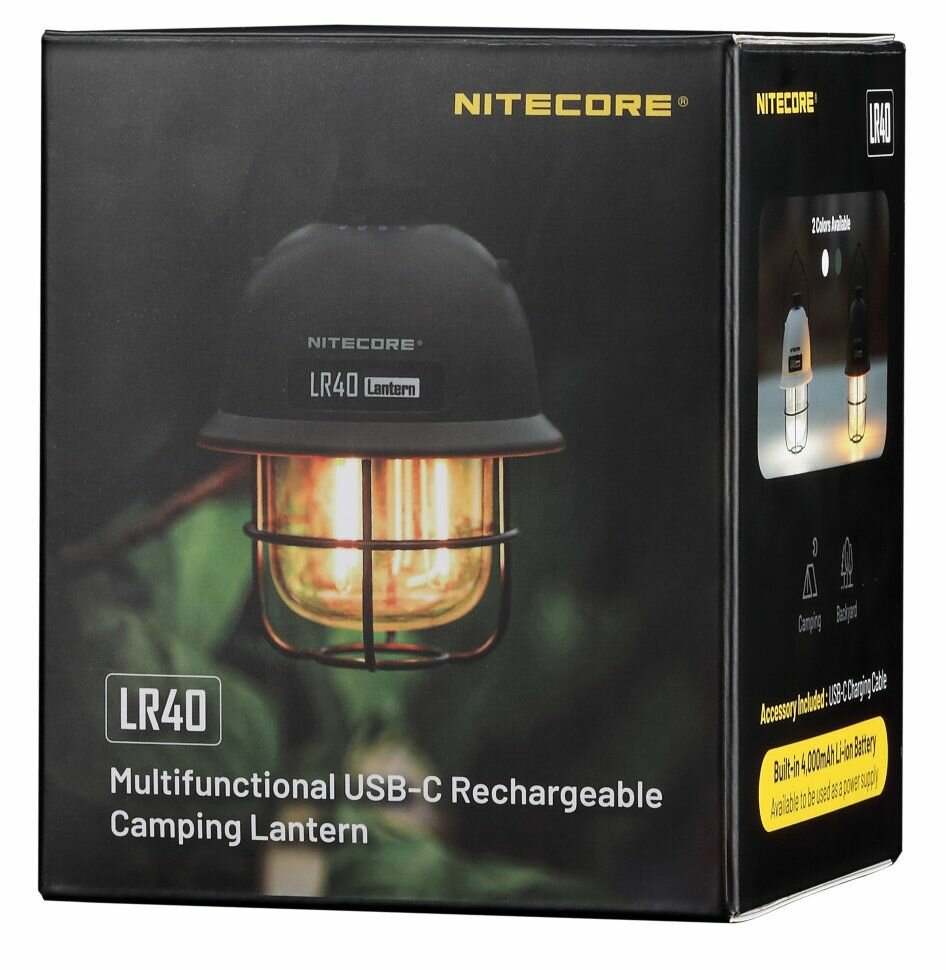 Кемпинговый фонарь NITECORE LR40 W (LR40-W) — фото 1