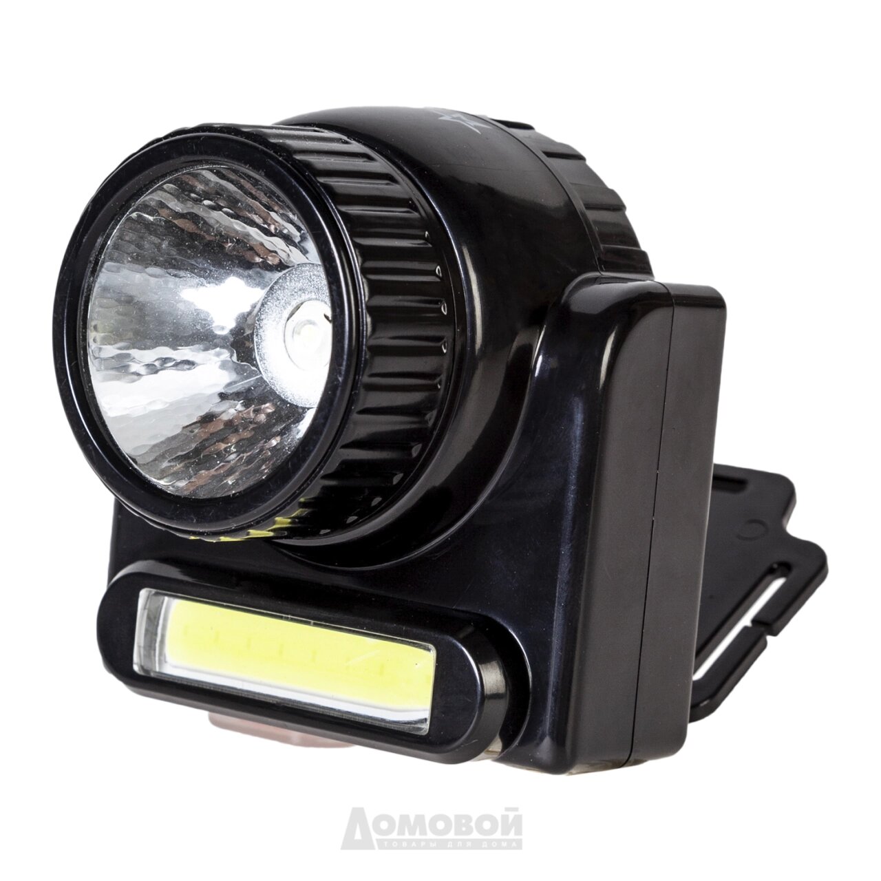 Фонарь аккумуляторный налобный ЭРА армия россии GA-501, 3Вт COB + 3Вт LED, ближний и дальний свет