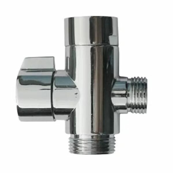 Переключатель душа (дивертор) DO.KORONA DK-385, металлический, поворотный переключатель