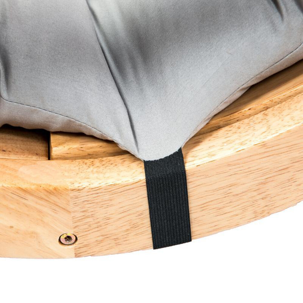 Замшевые подушки для шезлонга нескользящая подушка для кресла-качалки садовое кресло стеганая толстая мягкая подушка для сиденья с завязками