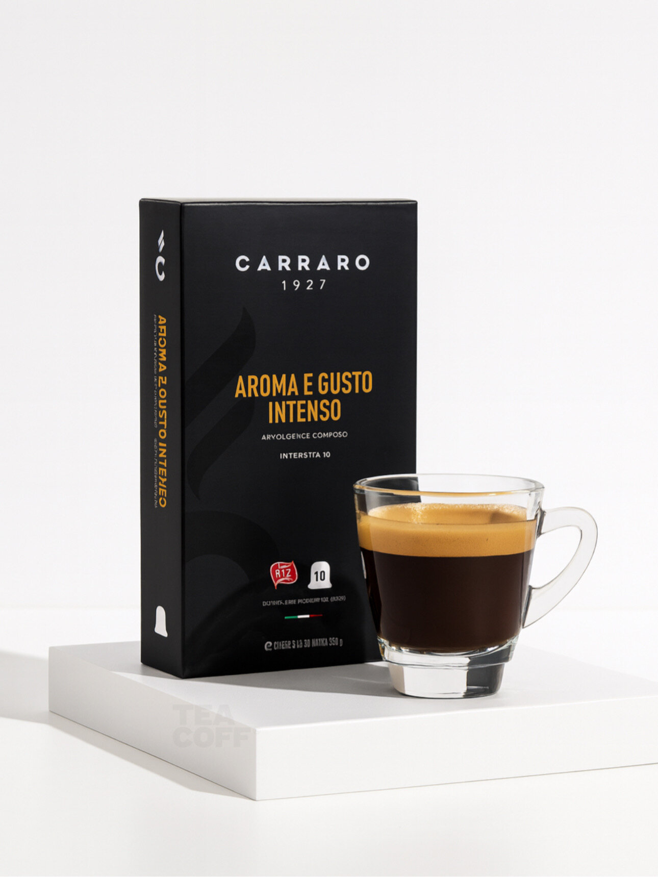 Кофе в капсулах Carraro "Aroma e Gusto Intenso", для Nespresso
