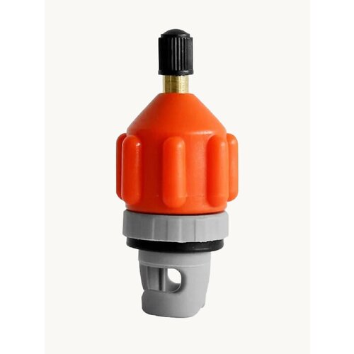 Адаптер воздушного клапана, для лодок ПВХ, красный, длина 8см