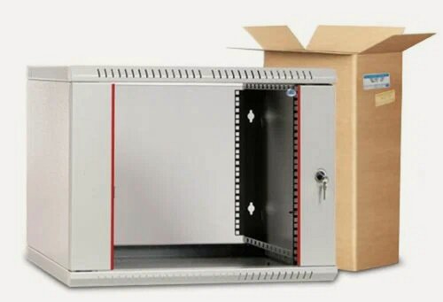 Изображение товара Шкаф настенный 19", 9U ЦМО ШРН-Э-9.650 (600х650) дверь стекло, [ ]
