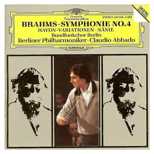 Audio CD BRAHMS: Symphonie No. 4. Abbado (1 CD)