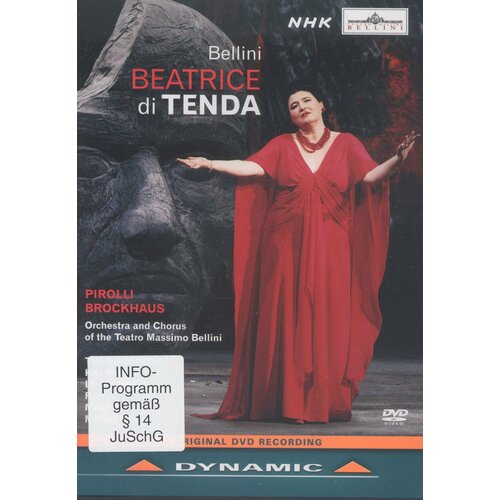 dvd vincenzo bellini 1801 1835 beatrice di tenda 1 dvd DVD Vincenzo Bellini (1801-1835) - Beatrice di Tenda (1 DVD)