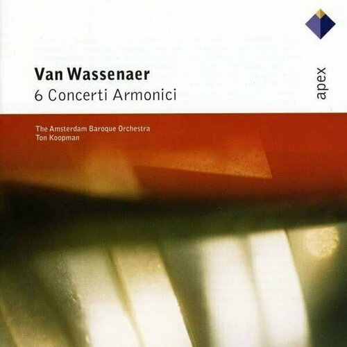 AUDIO CD Wassenaer: 6 Concerti armonici