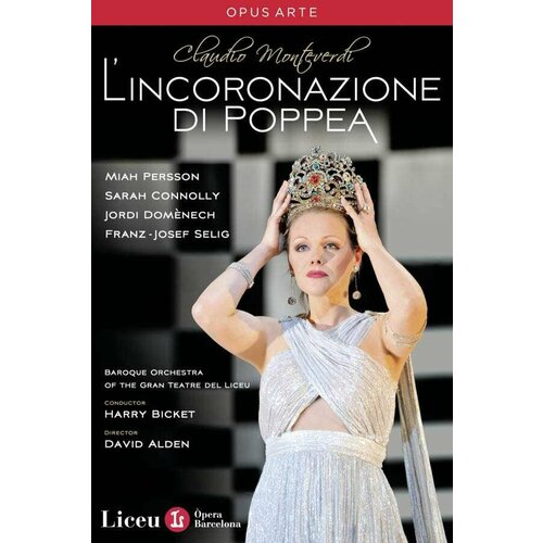 monteverdi l incoronazione di poppea 1 dvd DVD Claudio Monteverdi (1567-1643) - L'incoronazione di Poppea (1 DVD)