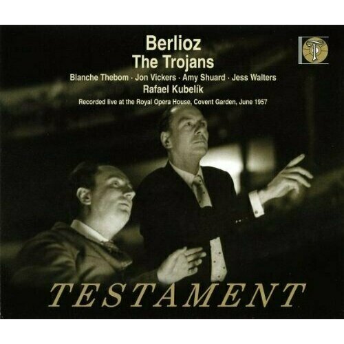 berlioz the trojans blanche thebom jon vickers amy shuard royal opera house covent garden chorus AUDIO CD BERLIOZ: The Trojans. / Blanche Thebom, Jon Vickers, Amy Shuard. Royal Opera House Covent Garden Chorus & Orchestra