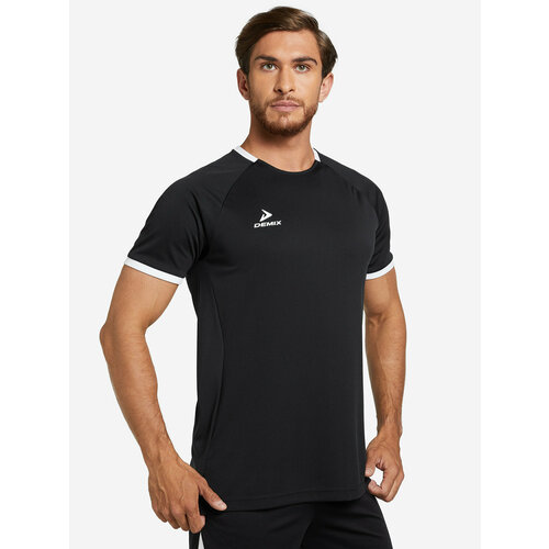 фото Футболка demix, размер 54, черный