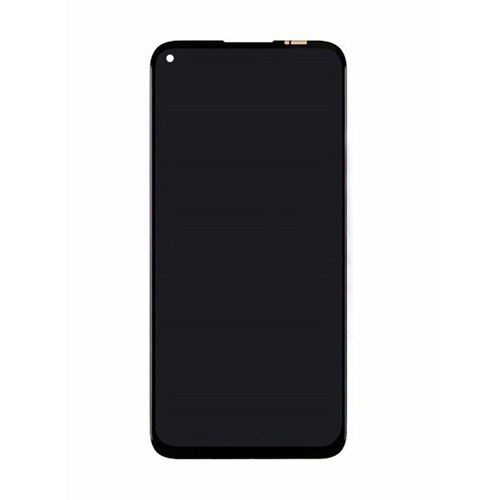 Дисплей для Huawei P40 Lite с тачскрином Черный - OR phone bumper for huawei p40 lite p40 pro plus case anti knock silicone pc hard back cover for huawei p40 pro plus p40 lite case