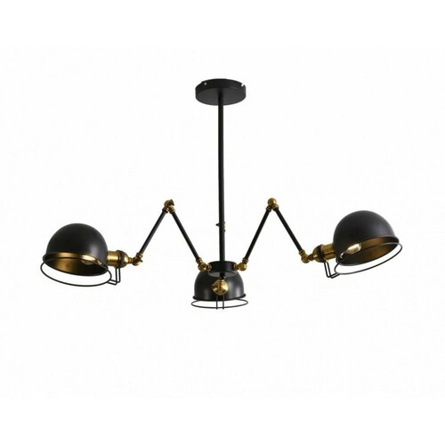 Люстра на штанге Lumina Deco Valmonti LDP D015-3 BK