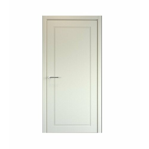 Межкомнатная дверь (дверное полотно) Albero НеоКлассика-1 покрытие Эмаль / ПГ Латте 60х200