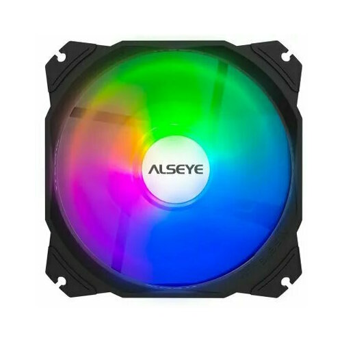 вентилятор для корпуса alseye m120 pwa fan Вентилятор для корпуса ALSEYE M120-PB-A 120x120x25mm, 1200rpm, 68.4CFM, 20.46dBA, 4-pin PWM