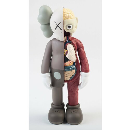 Коллекционная фигурка Kaws Companion 20см Brown