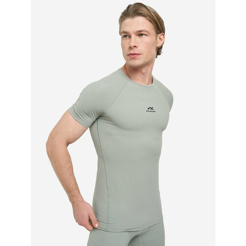 фото Футболка athlex, размер 46, серый