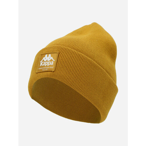 фото Шапка бини kappa, размер 59, желтый