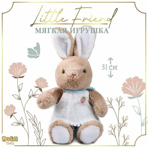 Мягкая игрушка Little Friend, зайка в платье, цвет микс мягкая игрушка зайка в платье цвета микс