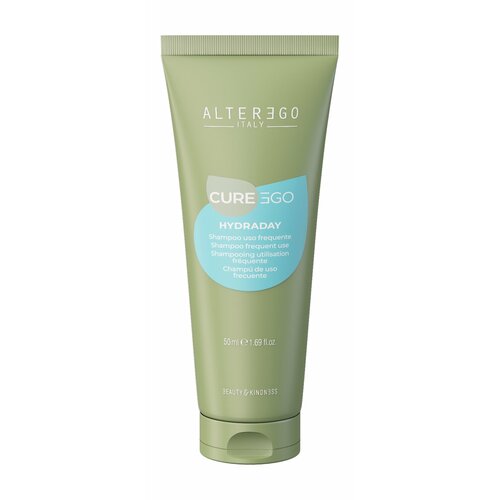 ALTER EGO ITALY Curego Hydraday Shampoo Шампунь для ежедневного применения увлажняющий, 50 мл alter ego italy curego hydraday кондиционер для ежедневного применения легкий 50 мл