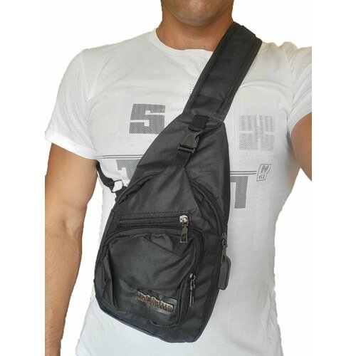 фото Нагрудный рюкзак tsiri черный нет бренда