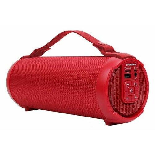 Портативная аудиосистема SOUNDMAX SM-PS5015B красный 146200₽