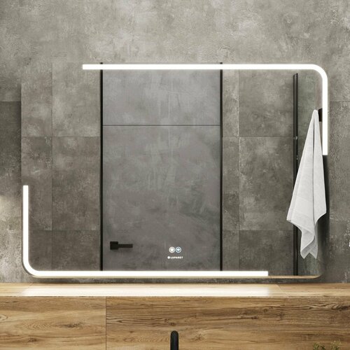 Зеркало Laparet Atlas 10070 влагостойкое LED-подсветка сенсорное управление 20014₽