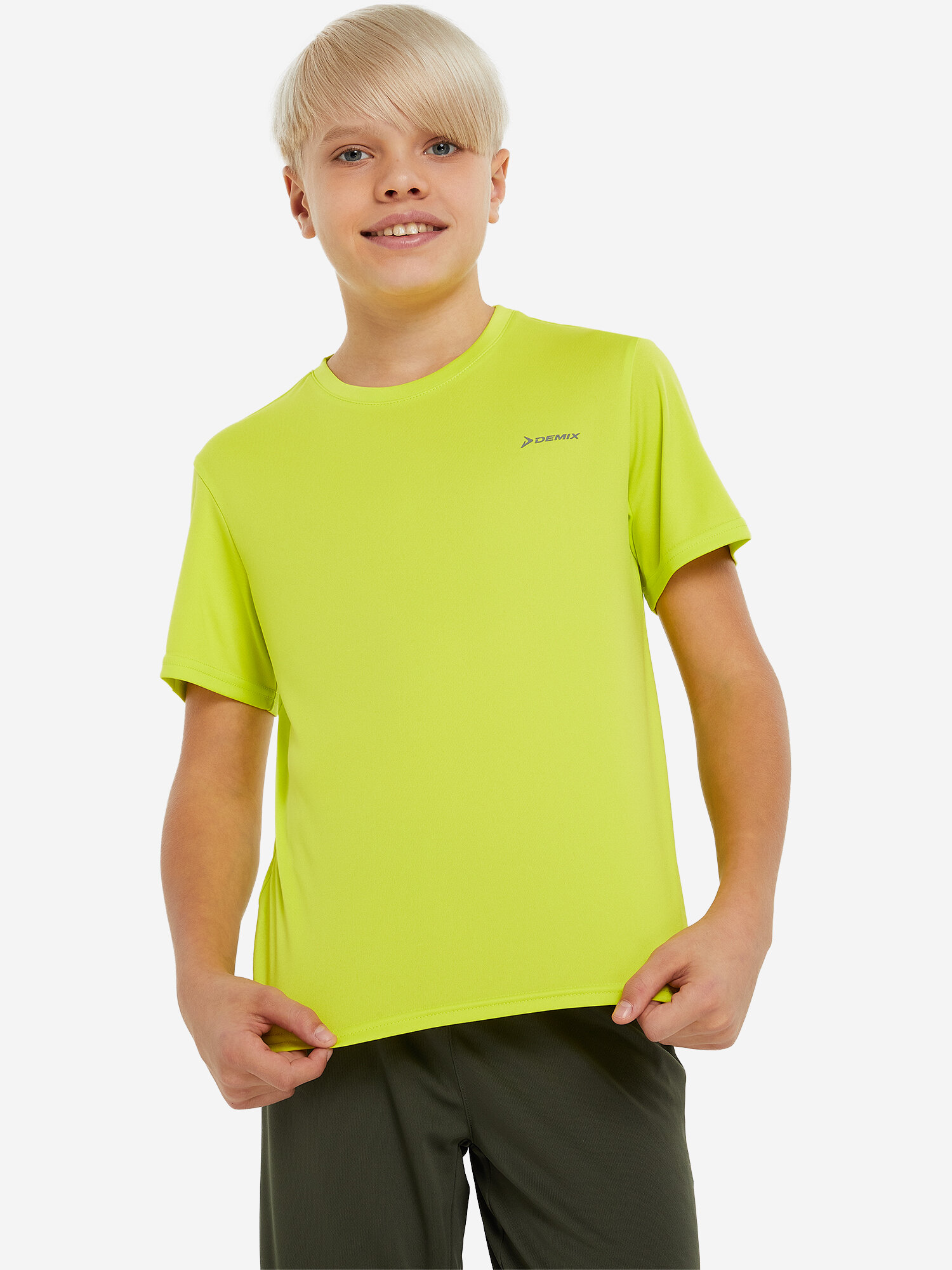 фото Футболка для мальчиков Demix Черный; RU: 152, Ориг: 146-152