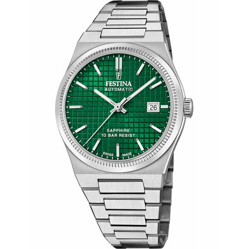 Наручные часы FESTINA Swiss Made, зеленый