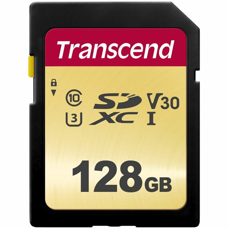 Карта памяти Transcend SDXC 500S