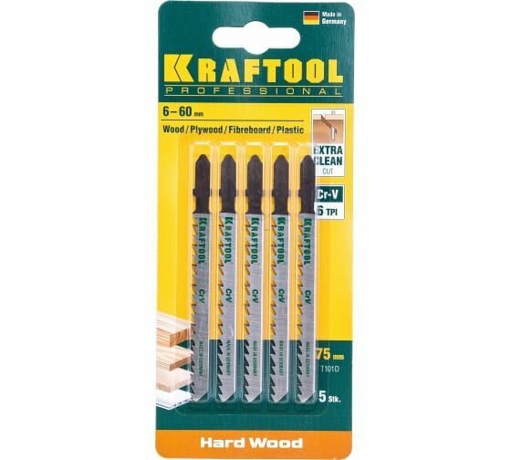 Пилки для электролобзика KRAFTOOL - фото №5