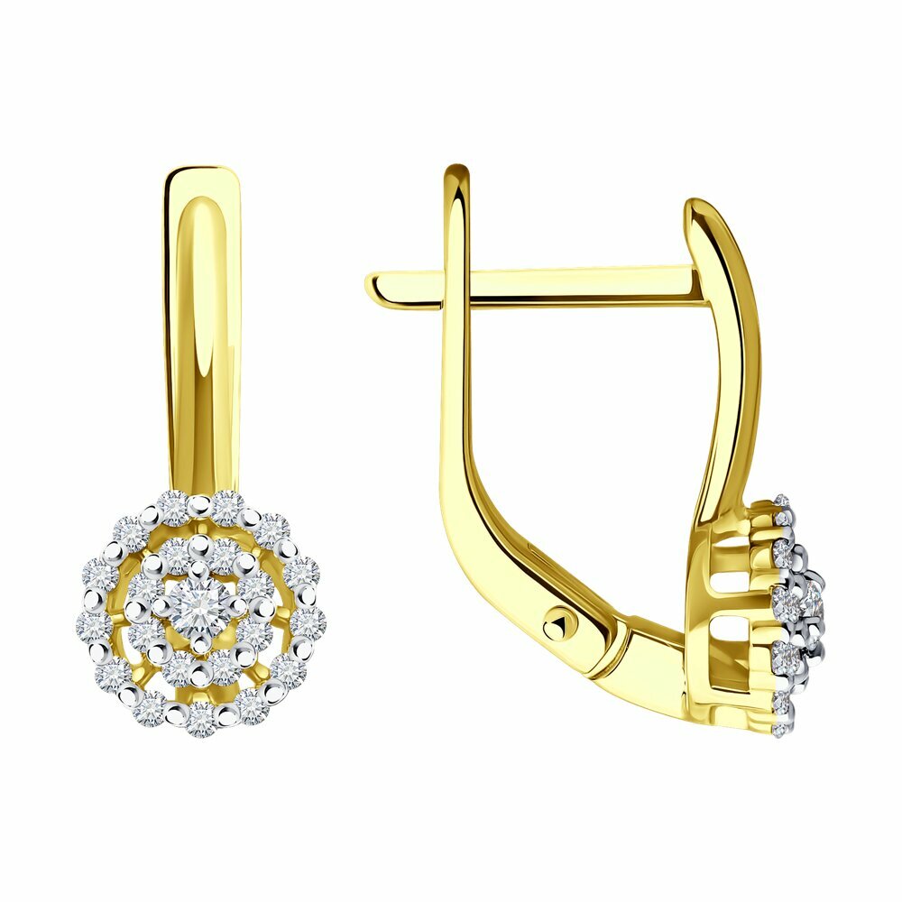Diamant из желтого золота с бриллиантами 53-220-02092-1