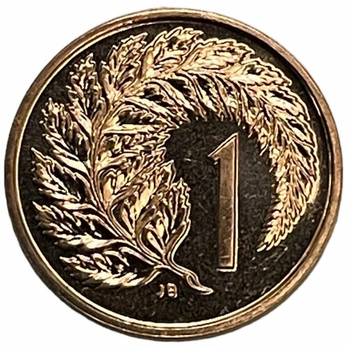 Новая Зеландия 1 цент 1982 г. (BU) новая зеландия 1 фунт 1934 г