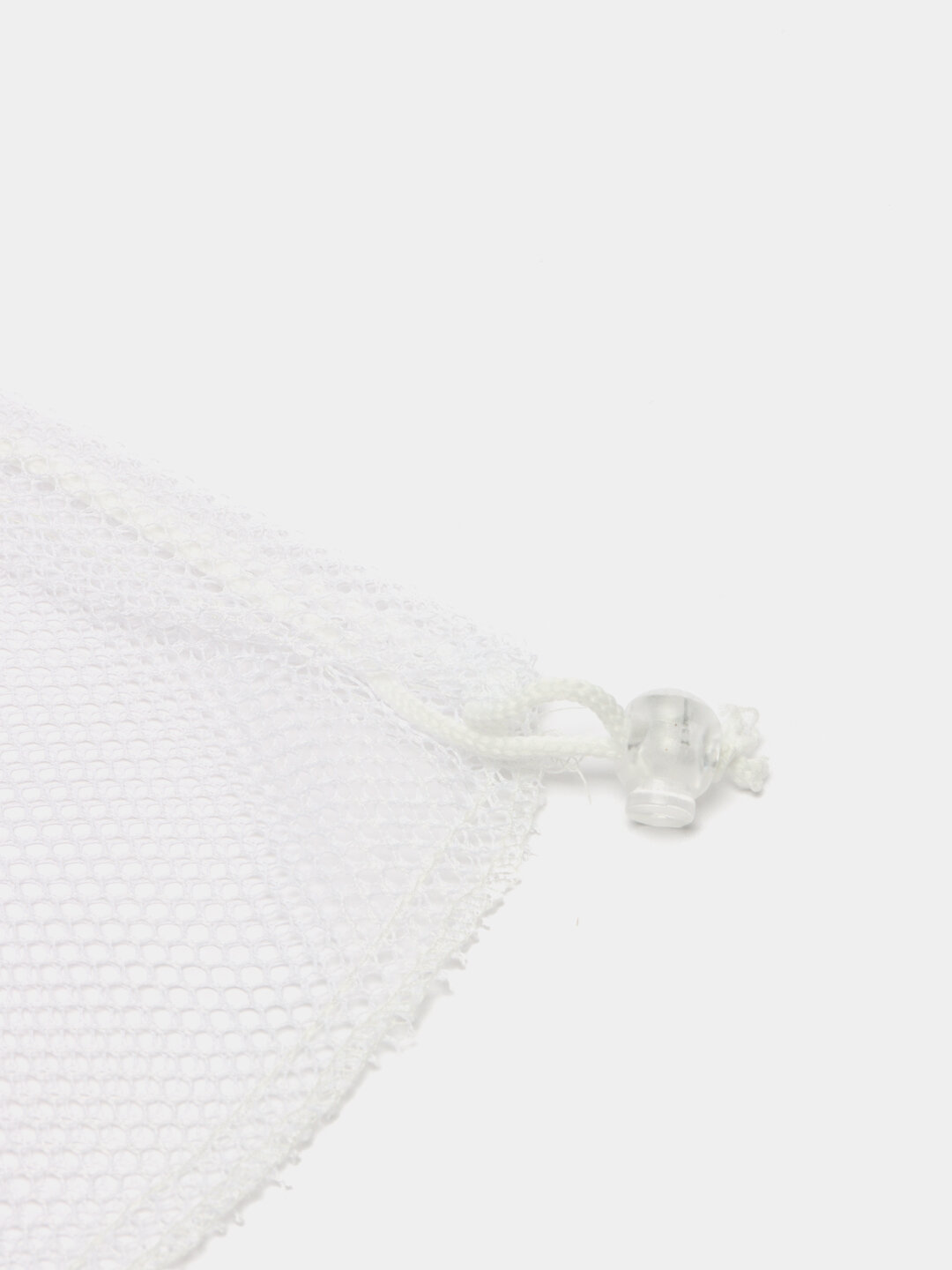 Мешок для стирки белья со шнуром, 38х50 см, цвет белый