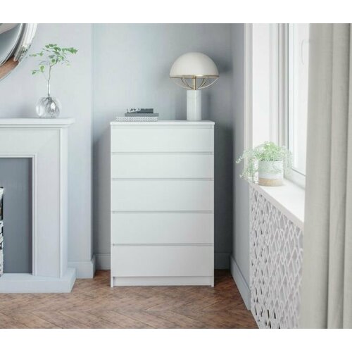 Комод высокий белый 7011042 по мотивам Икеа Ikea 11400₽