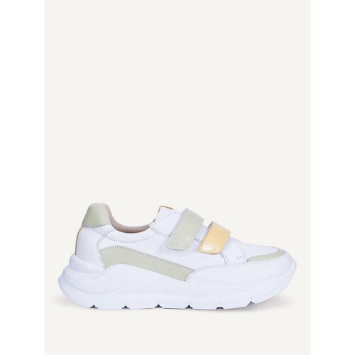 фото Кроссовки touch of melanesi, полнота 7, размер 36, белый, зеленый