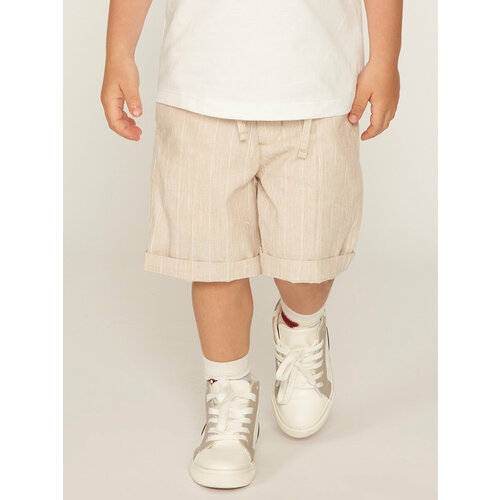 фото Бермуды y-clu', размер 110, бежевый