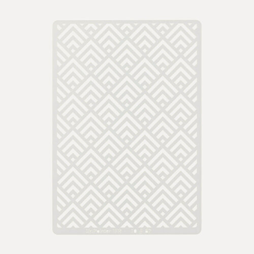 Изображение товара Mr.Painter TFR-10-AZ43 Трафарет-маска 11.5х16.5 см, 62 уголки для точной отделки углов и линий