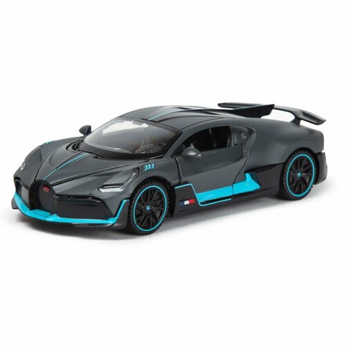 Машина Rastar 1:32 Bugatti Divo Серая 64210